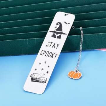 Weird Gifts Spooky Christmas Spooky Gifts for Women Bookmark Gifts for Him Her Son Daughter Birthday...