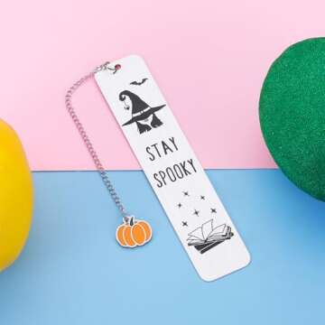 Weird Gifts Spooky Christmas Spooky Gifts for Women Bookmark Gifts for Him Her Son Daughter Birthday Gifts for Women Men Teen Boys Girls Funny Spooky Stuff Christmas Gifts for Best Friends Coworkers