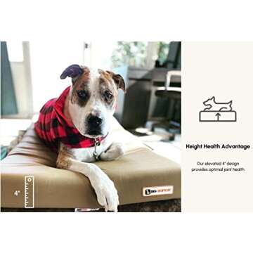 Big Barker Orthopedic Dog Crate Bed - Comfort for Dogs