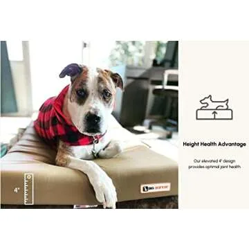 Big Barker Orthopedic Dog Crate Bed - Comfort for Dogs