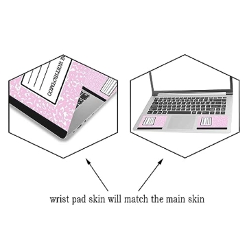 Cute Laptop Skin Sticker Decal for 12" to 15.6" Laptops - Waterproof & Durable with Wrist Pad Skins ...