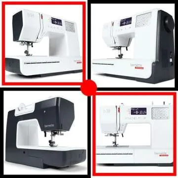 Bernette B38 Affordable Computerized Sewing Machine Thread Bundle (Sunset Thread)