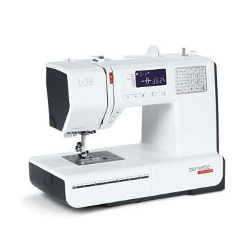 Bernette B38 Affordable Computerized Sewing Machine Thread Bundle (Sunset Thread)