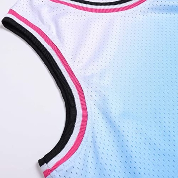 DEHANER Unisex Basketball Jersey Stylish Gradient Design