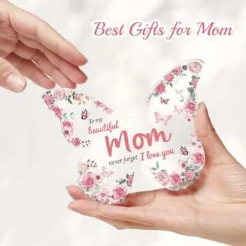 Eletorot Butterfly Keepsake Gifts for Mom from Daughter