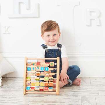 Early Learning Centre Alphabet Teaching Frame, Learning to Read, Kids Toys for Ages 2 Up, Amazon Exclusive by Just Play