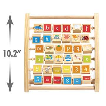 Early Learning Centre Alphabet Teaching Frame, Learning to Read, Kids Toys for Ages 2 Up, Amazon Exclusive by Just Play