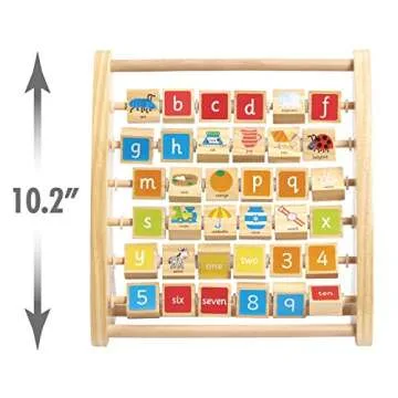 Early Learning Centre Alphabet Teaching Frame, Learning to Read, Kids Toys for Ages 2 Up, Amazon Exclusive by Just Play