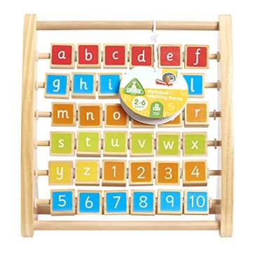 Early Learning Centre Alphabet Teaching Frame, Learning to Read, Kids Toys for Ages 2 Up, Amazon Exclusive by Just Play