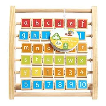 Early Learning Centre Alphabet Teaching Frame, Learning to Read, Kids Toys for Ages 2 Up, Amazon Exclusive by Just Play