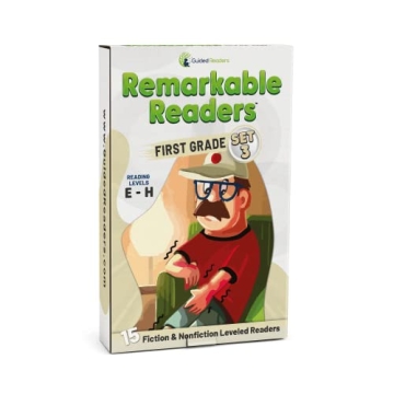 Leveled Readers – Reading Books for First Graders – Remarkable Readers (Set 3)