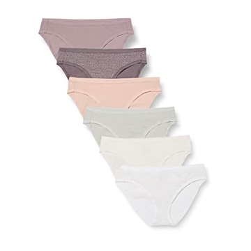 Cotton Bikini Briefs for Women - Pack of 6