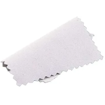 Nexxxi 100 Pieces Jewelry Cleaning Cloth, Polishing Cloths for Sterling Silver Gold Platinum(3.2" x 3.2")