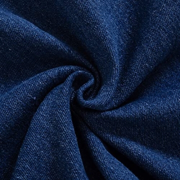 Daacee Women's Sexy Strapless Denim Dress for Parties