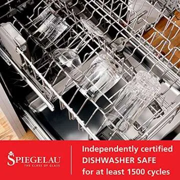 Spiegelau Willsberger Martini Glasses Set of 4 - European-Made Crystal, Modern Cocktail Glasses, Dishwasher Safe, Professional Quality Cocktail Glass Gift Set - 9.2 oz