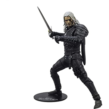 Detailed 7" Geralt of Rivia Action Figure from The Witcher
