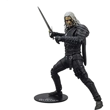 Detailed 7" Geralt of Rivia Action Figure from The Witcher