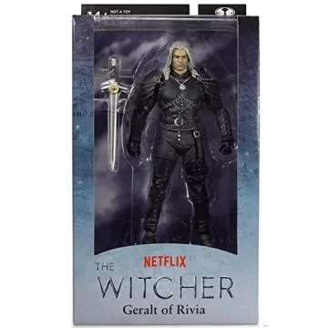 Detailed 7" Geralt of Rivia Action Figure from The Witcher