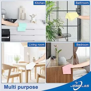 JEBBLAS Reusable Cleaning Towels - Eco-friendly and Absorbent