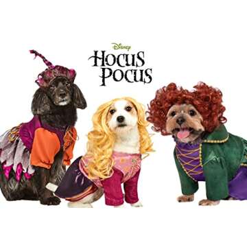 Rubies Disney Hocus Pocus Winifred Sanderson Pet Costume, Small for Themed Parties and Halloween