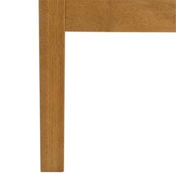 SAFAVIEH Outdoor Collection Alda Natural/ White Cushions/ Navy Pillows 4-Piece Conversation Patio Set