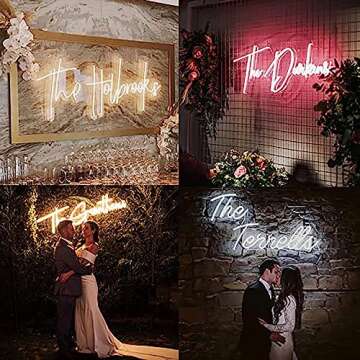 Custom Neon Signs for Personalized Wall Decor