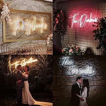 Custom Neon Signs for Personalized Wall Decor