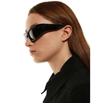 Stylish AIEYEZO Wrap Around Sunglasses for All Outdoor Fun