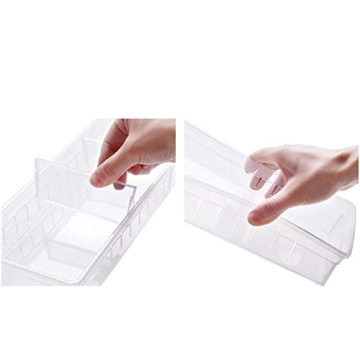 MineSign 4 Pcs Desk Drawer Organizer for Office and Home