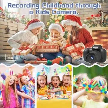Temodu Kids Camera - Fun Gifts for Ages 3 to 12 Year Olds