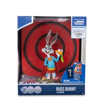 McFarlane Bugs Bunny Superman Figurine for Collectors