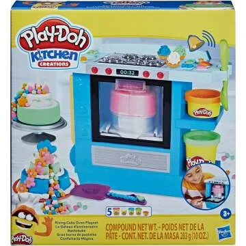 Rising Cake Oven Playset for Kids - Play-Doh Creations