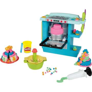 Rising Cake Oven Playset for Kids - Play-Doh Creations