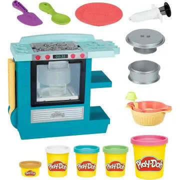 Rising Cake Oven Playset for Kids - Play-Doh Creations