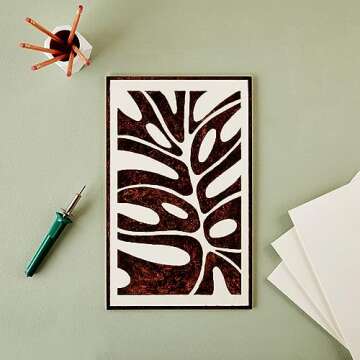 Juvale Unfinished Rectangular Wood Slices for Crafts