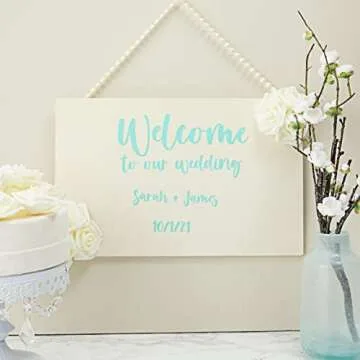 Juvale Unfinished Rectangular Wood Slices for Crafts