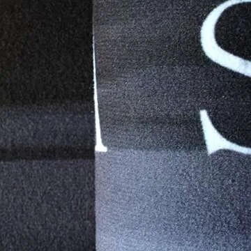 USTIDE Black Oval Laundry Room Rug, Black White Laundry Room Floor Mat, Non-Slip Cushioned Rubber Back, Wash & Dry Sign Decor, Modern Kitchen Rugs, 19.6''X51.2'' Washable Wipe Clean