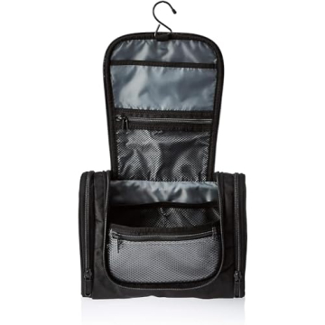Amazon Basics Travel Toiletry Bag in Black - Buy Now!