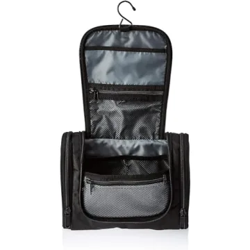 Amazon Basics Travel Toiletry Bag in Black - Buy Now!