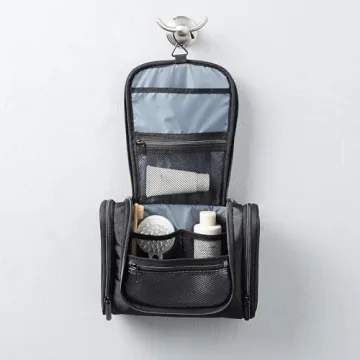 Amazon Basics Travel Toiletry Bag in Black - Buy Now!