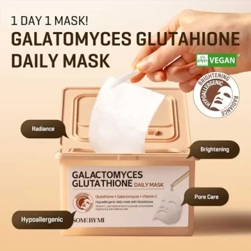 SOME BY MI Galactomyces Pure Vitamin C Glow Toner and Mask