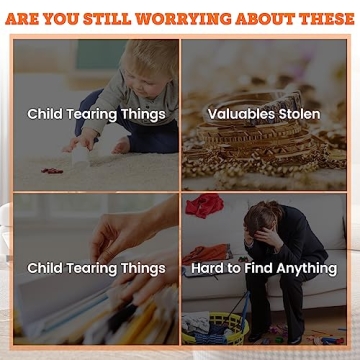 Mitlvge 0.5 Cu ft Fireproof Home Safe for Ultimate Security