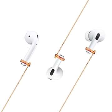 Adjustable JOJOPANDA Anti-Lost Airpod Holder Necklace