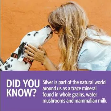Sovereign Silver Bio-Active Silver Hydrosol for Pets Immune Support, 4 oz.