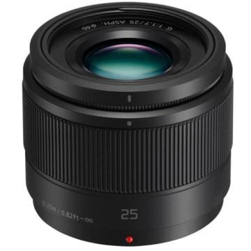 Panasonic LUMIX G Lens 25mm F1.7 ASPH - Perfect for Versatile Photography and Videography
