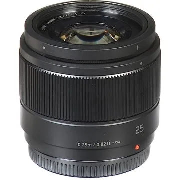 Panasonic LUMIX G 25mm F1.7 ASPH Lens for Micro Four Thirds