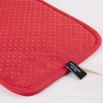 Kate Spade Cherry Dot Kitchen Towels, Oven Mitt & Holder Set