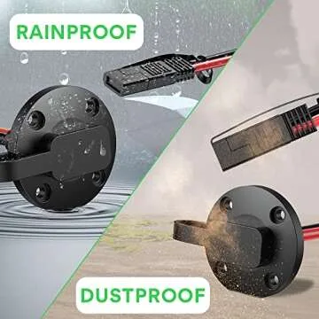 SAE Connector 10AWG Weatherproof Power Socket Adapter