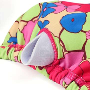 SUUKSESS Women String Triangle Bikini Sets Tie Side Thong Sexy Halter Swimsuits 2 Pieces (Flower, M)