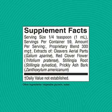 Nature's Sunshine Lymphatic Drainage, 2 Fl. Oz | Lymphatic Drainage Supplement Promotes The Efficient Drainage of The Lymphatic System to Promote Overall Health